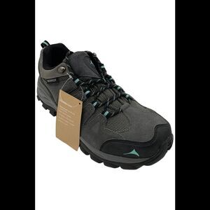 Pacific Mountain Men's Boulder Waterproof Sneakers Charcoal/Mint - Medium